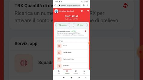 GUADAGNA 50 GRATIS IN CRYPTO TRX TRON CLOUD MINING COME