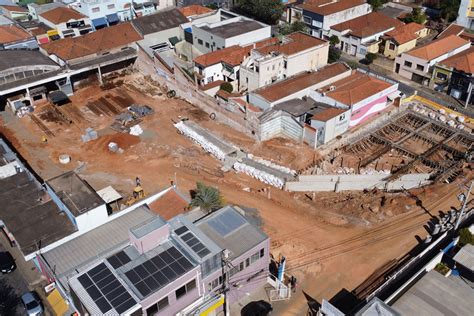 Obras de recuperação das galerias no Centro de Limeira avançam para a