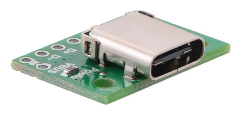 Usb 20 Type C Connector Breakout Boardusb07a At Mg Super Labs India