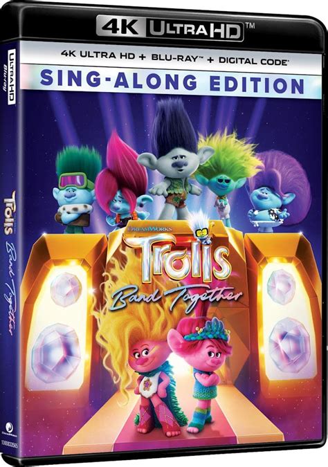 Buy Trolls Band Together 4k Ultra Hd Blu Ray Uhd Gruv