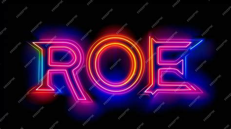 Premium Photo Pride Neon Text Vector Design Template Lgbt Neon Logo