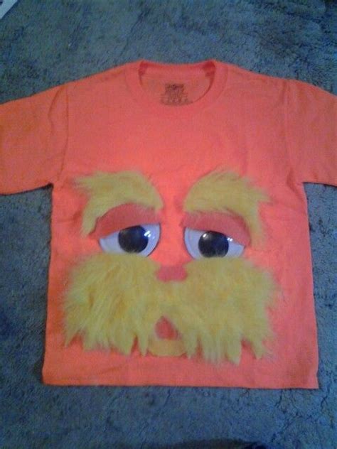 Diy Lorax T Shirt Dr Suess Birthday Read Across America Dr Seuss