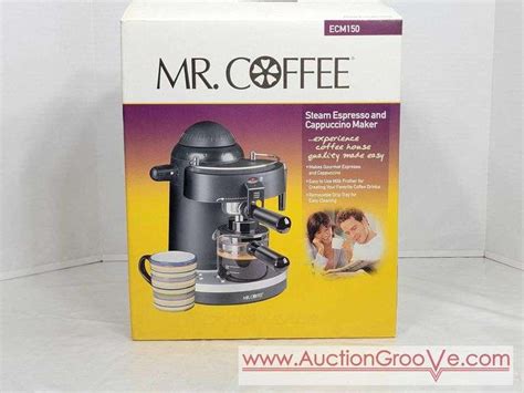 Mr Coffee Ecm Steam Espresso And Cappuccino Maker New In Box