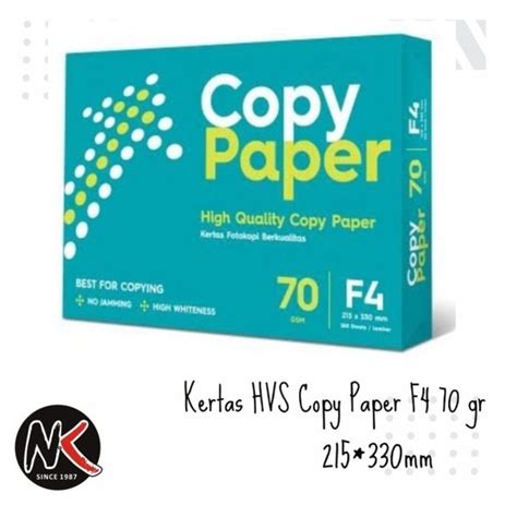 Jual Kertas Hvs F4 70gr Copy Paper Di Lapak Naga Kencana Bukalapak