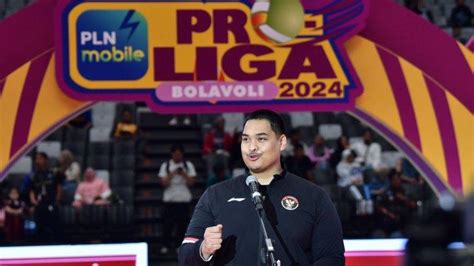 Menpora Dito Berharap Proliga Lahirkan Atlet Berkualitas Untuk