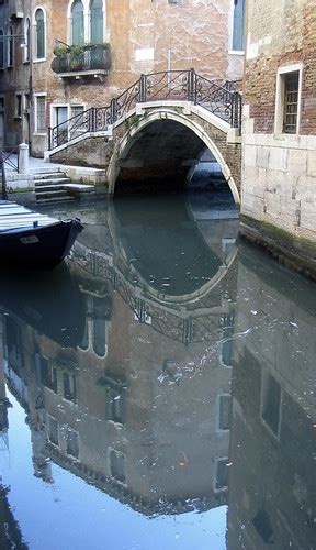 Mirrored Bridge Dorsoduro Venice Italy Brian Sibley Flickr