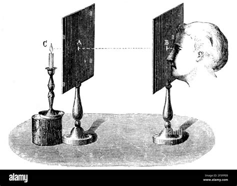 Rectilinear propagation of light Stock Photo - Alamy