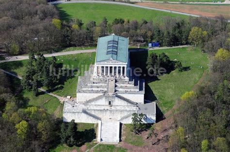 Luftbild Donaustauf Geschichts Denkmal Nationaldenkmal Walhalla In