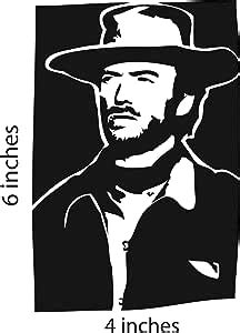 Amazon Clint Eastwood High Plains Sticker Cut Vinyl Decal Sports