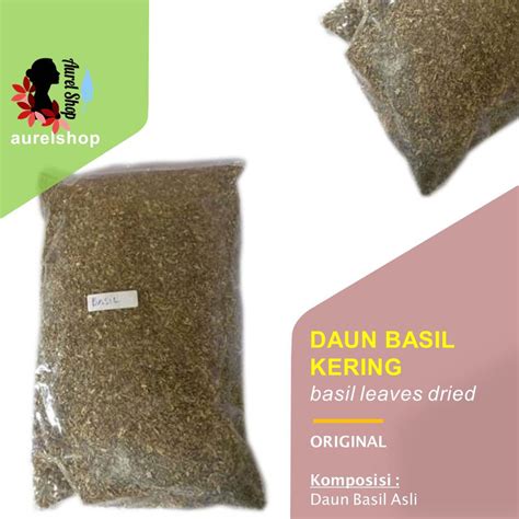 Jual Daun Basil Kering 250g 500g 1 Kg Basil Leave Dried Shopee