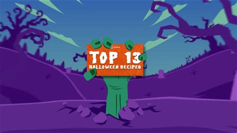 The 13 SPOOKIEST Halloween Party Recipes YouTube