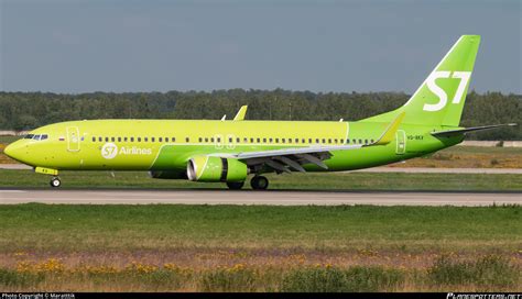 VQ BKV S7 Siberia Airlines Boeing 737 8ZS WL Photo By Maratttik ID