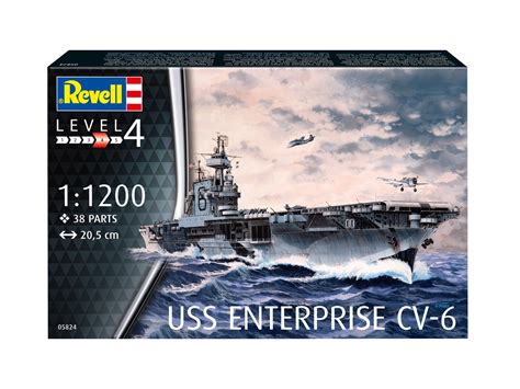 Revell Uss Enterprise Cv Model Set