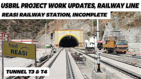 Usbrl Project Latest Work Update Reasi Railway Station J K Train