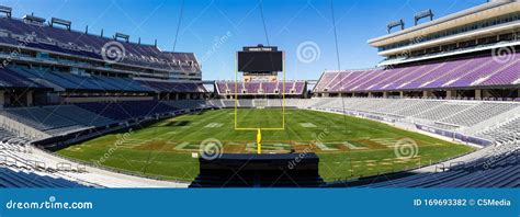 Amon G Carter Stadium On The Campus Of Texas Christian University Tcu