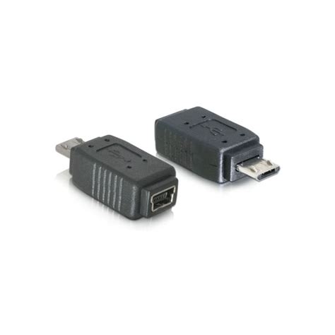 Delock Redukce Micro Usb B Samec Na Usb Mini Pin Samice Digikamery