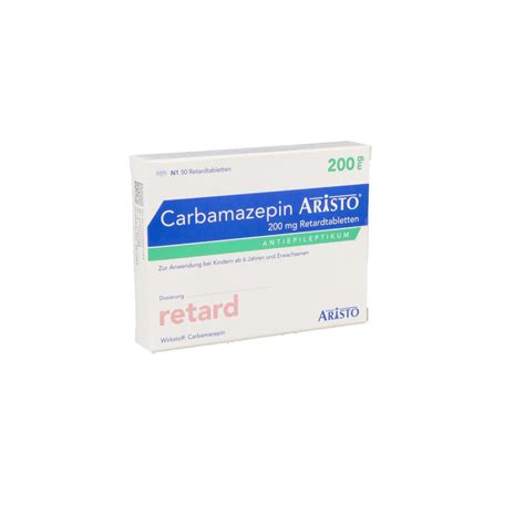 Carbamazepin Aristo 200mg 50 stk günstig bei apo