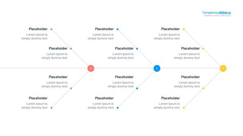 Fishbone Diagram Template Powerpoint Free Download Hislide