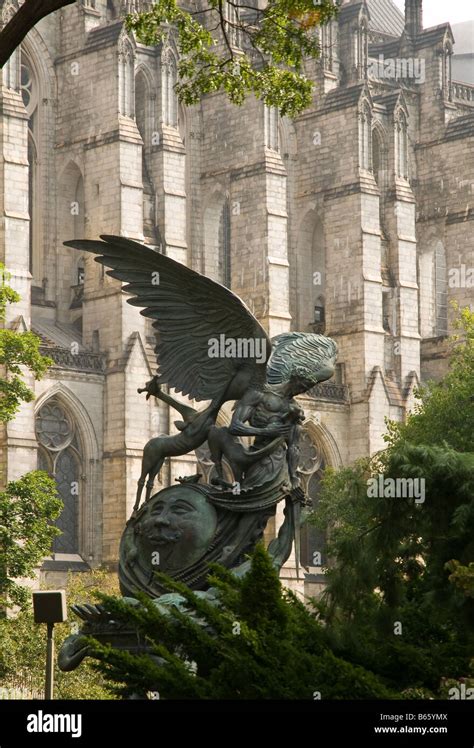 Peace Fountain by Greg Wyatt at the Church of St John the Divine in ...