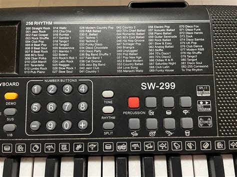 Skywing Sw Keyboard Keys Hobbies Toys Music Media Musical