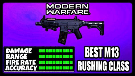 New Overpowered M13 Rushing Class Setup In Modern Warfare Best M13