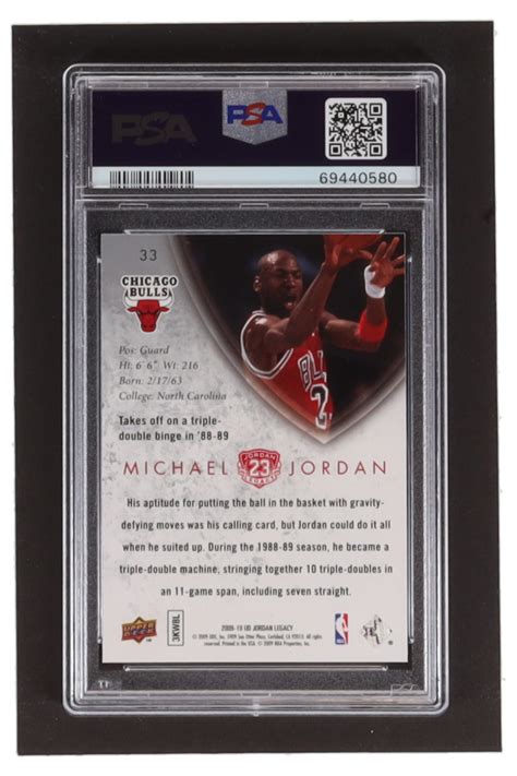 Michael Jordan 2009 10 Upper Deck Michael Jordan Legacy Collection Gold