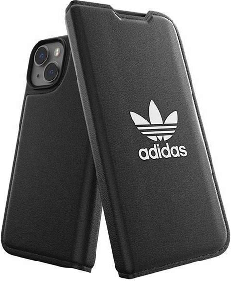 Adidas Etui Or Booklet Case Basic Na Iphone 14 Czarno Białe Etui na