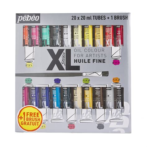 Set de peinture à l huile Huile Fine XL HUILE FINE XL ETUI 20 TUBES