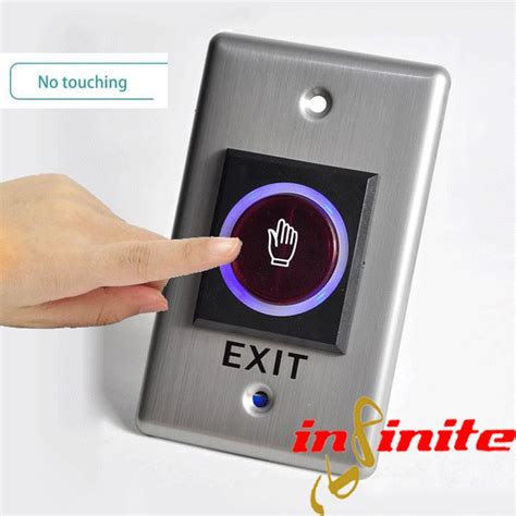 Infrared Sensor Switch No Touch Contactless Door Release Exit Button