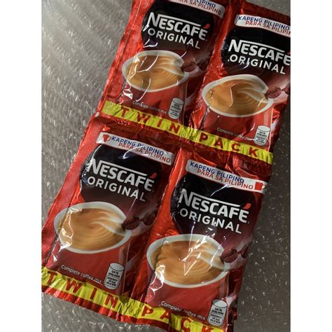 Nescafe Original Twin Pack Pieces Per Order Lazada Ph