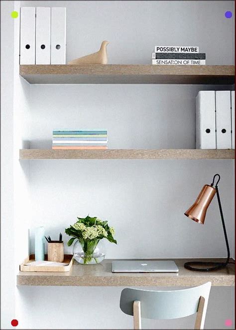 Tidy Desk Tidy Mind Uncluttered Work Space With Chic Copper Desk Lamp Maison Minimaliste