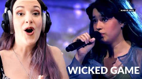 Who Is She Wicked Game By Diana Ankudinova Reaction Youtube