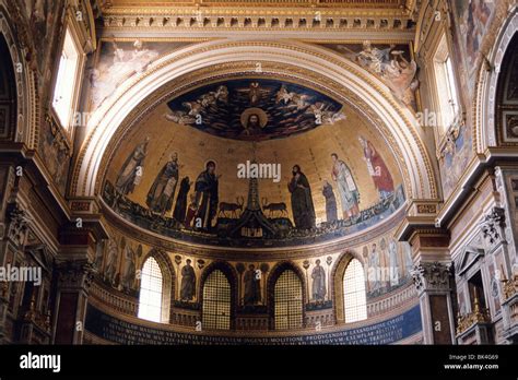 Interior of Basilica of St John Lateran, Rome Stock Photo - Alamy