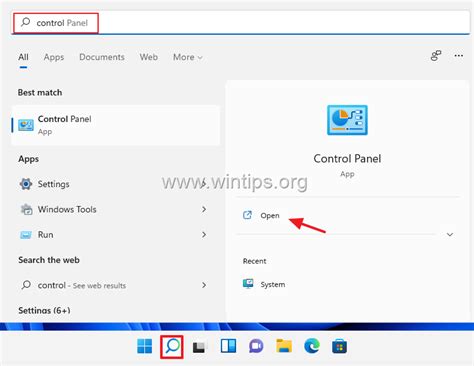 How To Open Control Panel In Windows 11