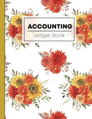 Accounting Ledger Book Large Simple Accounting Ledger Book For