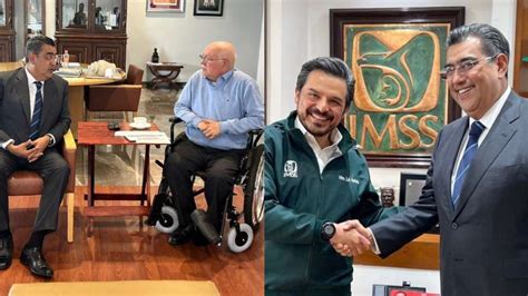 Sergio Salom N Se Re Ne Con Titulares Del Imss Y Asf En La Cdmx Ambas