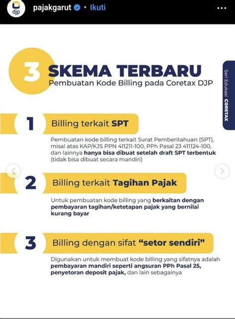 Cara Buat Kode Billing Di Coretax Djp