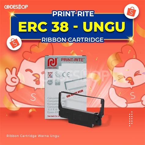 Jual CARTRIDGE PITA ERC 30 ERC 34 ERC 38 RIBBON PRINTER EPSON TM