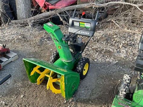 John Deere D Snow Blower Sn M Dx Jeff Martin