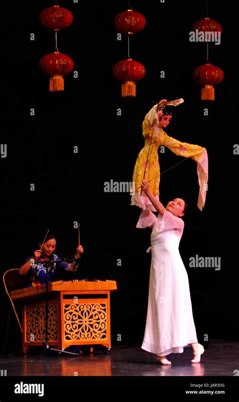 Guangzhou Chinese Puppet Show Stock Photo Alamy