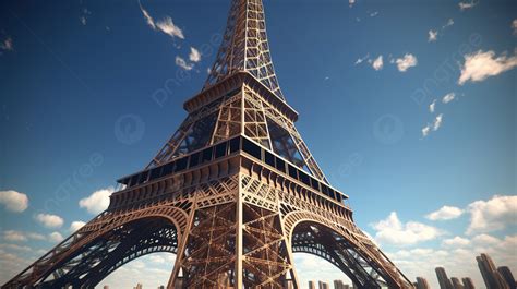 3d Animasyonda Paris Eyfel Kulesi, Eyfel Kulesinin 3 Boyutlu Projesi ...