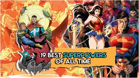 Best Superpowers Of All Time Ranked Comicflick Youtube