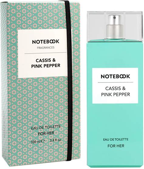 Notebook Perfume For Her Cassis And Pink Pepper Eau De Toilette Edt