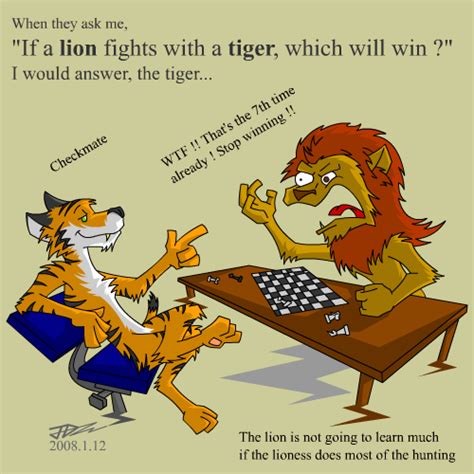 Lion vs Tiger by kyvndudeguy on DeviantArt