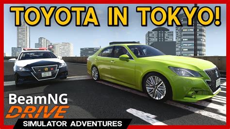 BEST JAPANESE MODS FOR BEAMNG Tokyo Expressway Toyota Crown YouTube