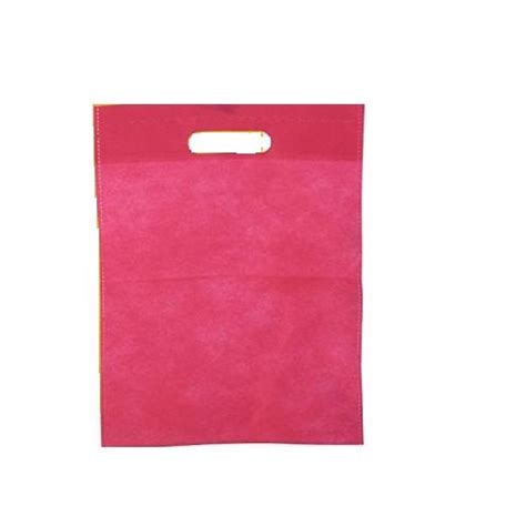 D Cut Plain Pink Non Woven Carry Bag For Shopping At Rs 105 Kilogram