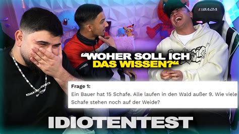 Iq Test Mit Kenan Von Icon Lachflash Youtube