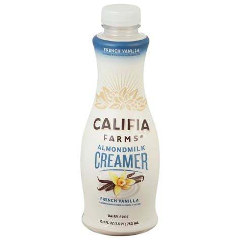 Califia Farms Dairy Free Almond Milk Coffee Creamer French Vanilla