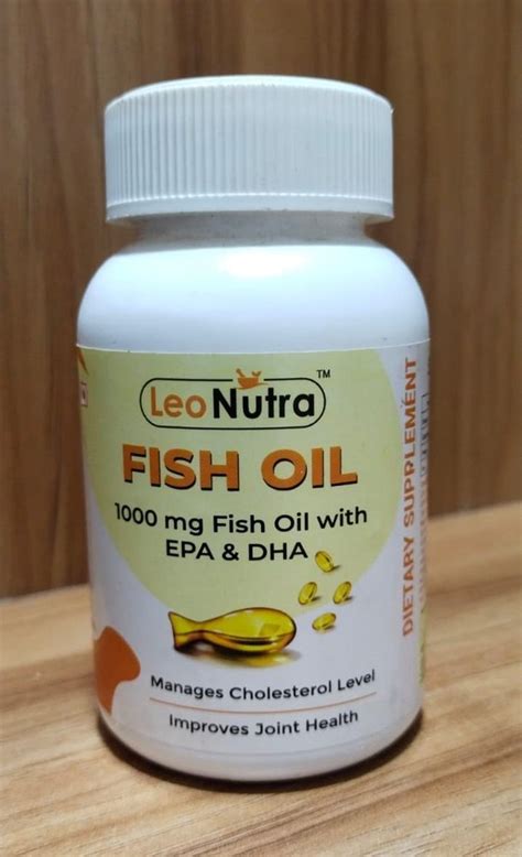 Fish Oil Softgels Capsule Manufacturer At 80 Bottle Fish Oil