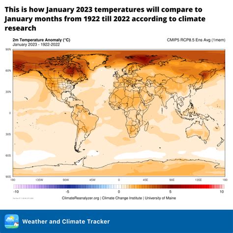 January 2023 Compared to January Months from 1922 to 2022 - Weather ...